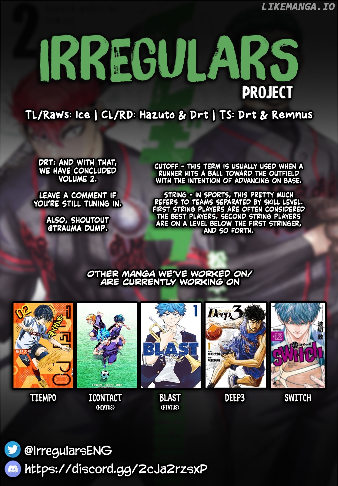 Irregulars - Manga chapter 12.2 - page 13