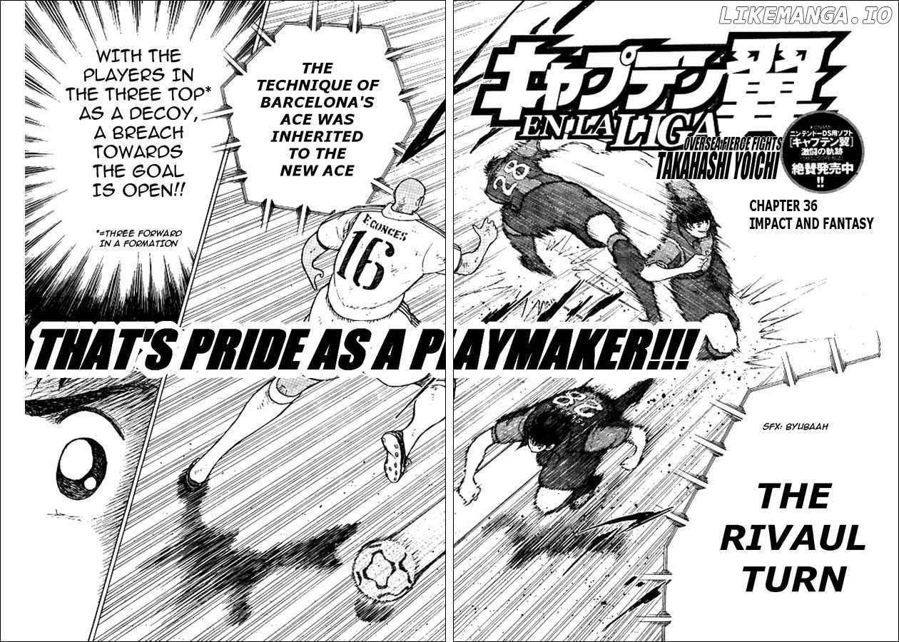 Captain Tsubasa - Kaigai Kekidou-Hen - En La Liga chapter 36 - page 2