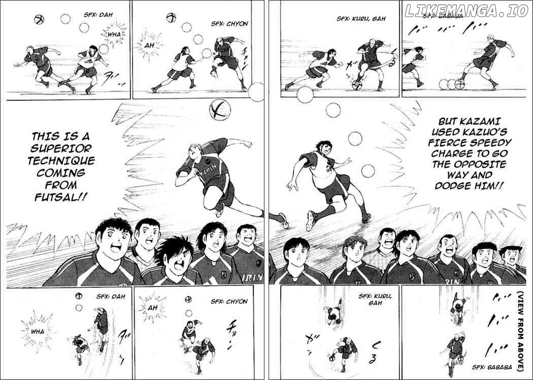 Captain Tsubasa Golden-23 chapter 7 - page 8