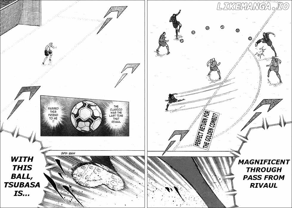 Captain Tsubasa Golden-23 chapter 76 - page 2