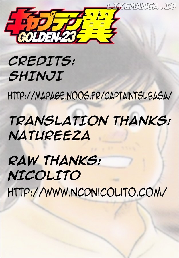 Captain Tsubasa Golden-23 chapter 84 - page 17
