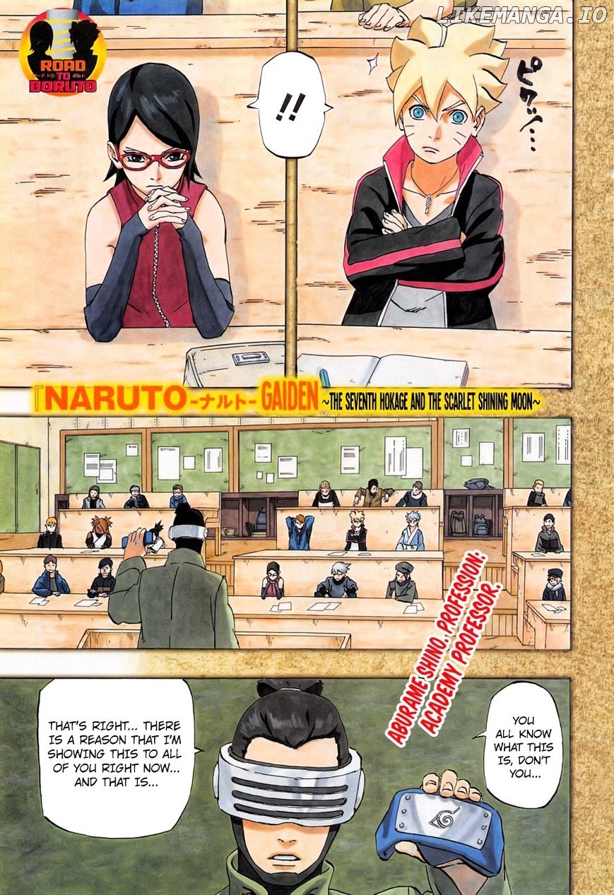 Naruto Gaiden: The Seventh Hokage chapter 1.1 - page 3