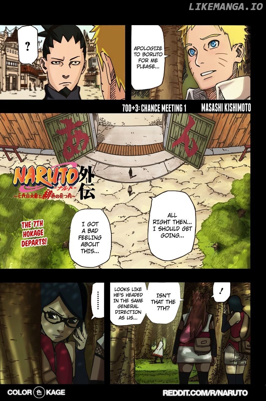 Naruto Gaiden: The Seventh Hokage chapter 3.1 - page 3