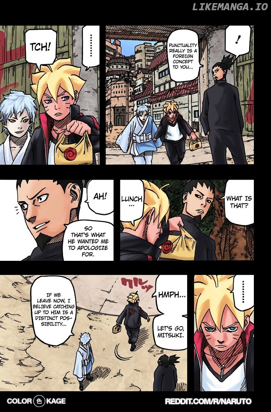 Naruto Gaiden: The Seventh Hokage chapter 3.1 - page 5