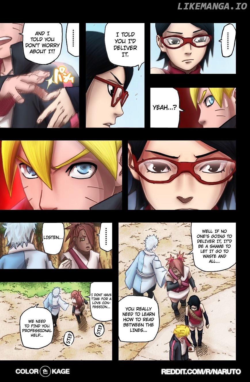 Naruto Gaiden: The Seventh Hokage chapter 3.1 - page 7