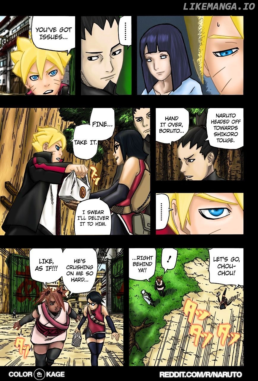 Naruto Gaiden: The Seventh Hokage chapter 3.1 - page 9