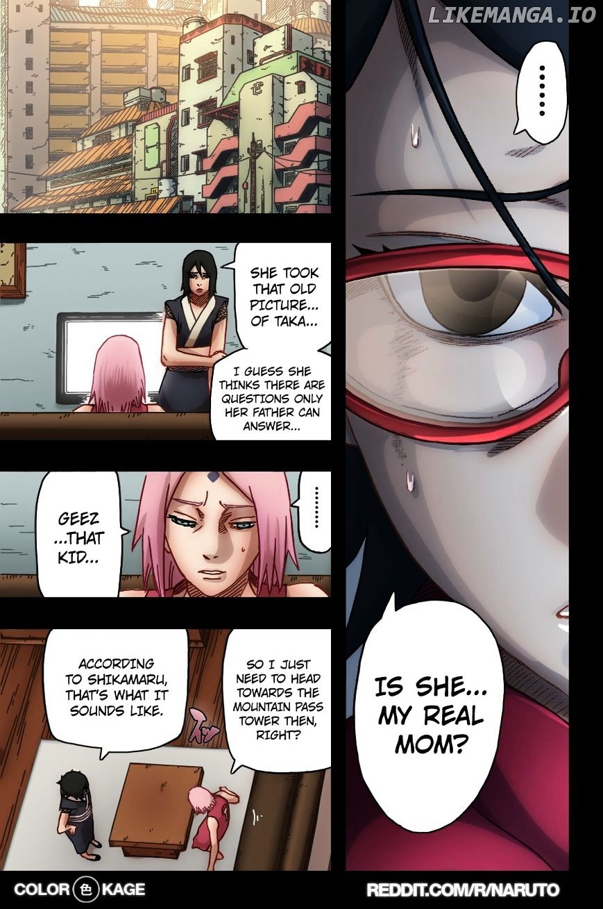 Naruto Gaiden: The Seventh Hokage chapter 5.1 - page 8