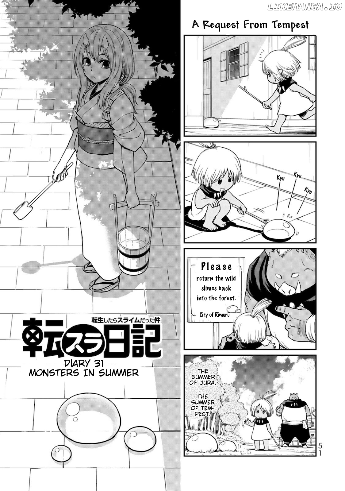 Tensura Nikki Tensei Shitara Slime Datta Ken chapter 31 - page 1