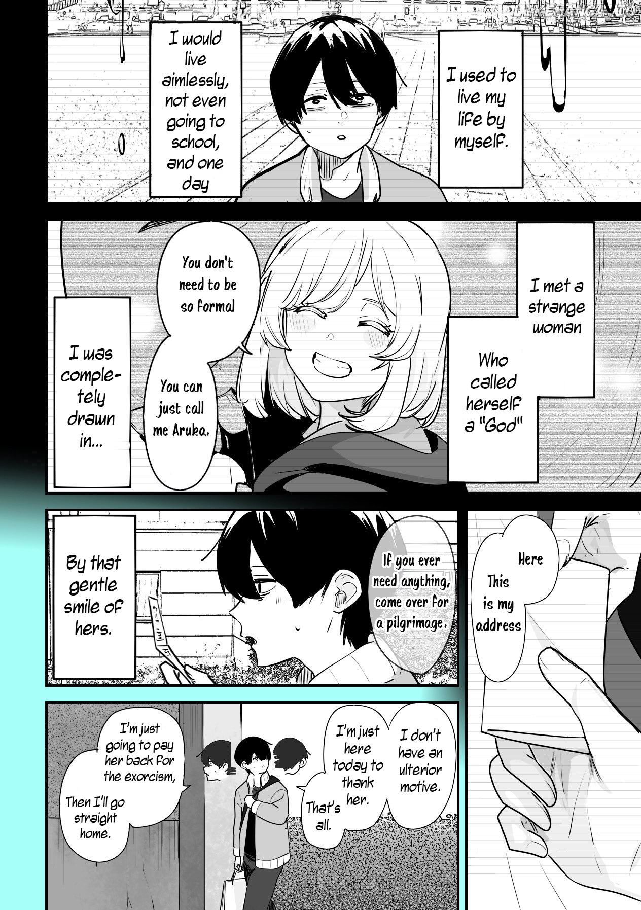 Kamisama Desu. Service Suru Yo. chapter 3 - page 2