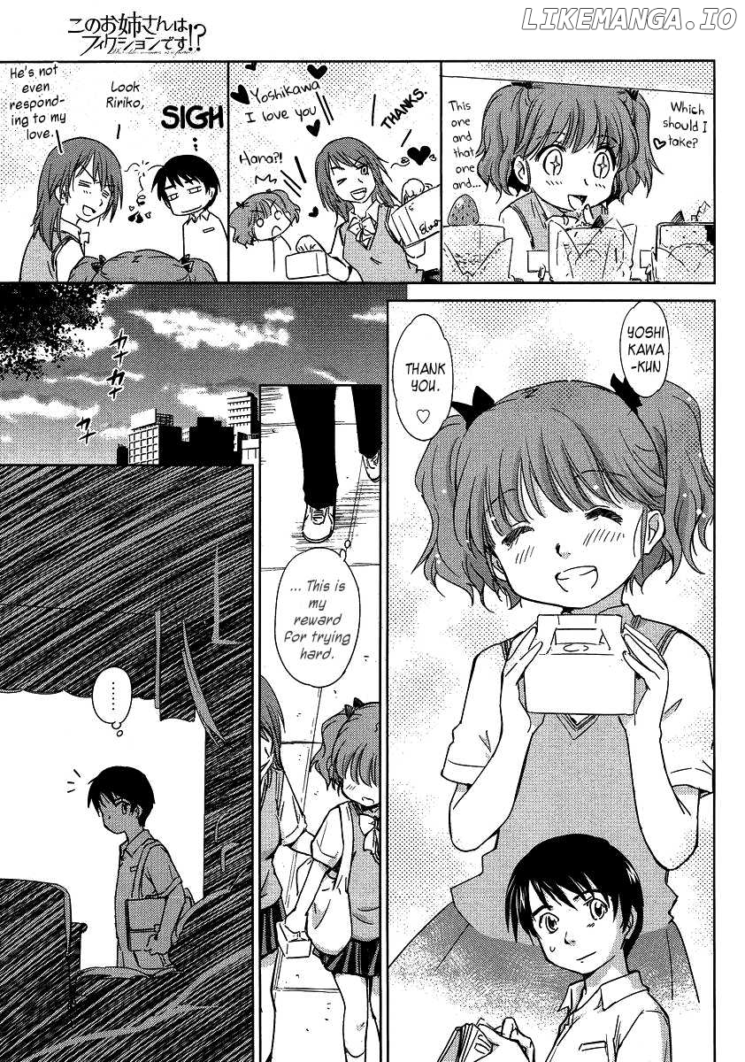 Kono Oneesan wa Fiction desu!? chapter 4 - page 21