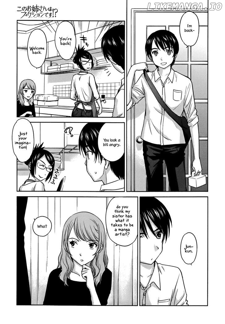 Kono Oneesan wa Fiction desu!? chapter 26 - page 5