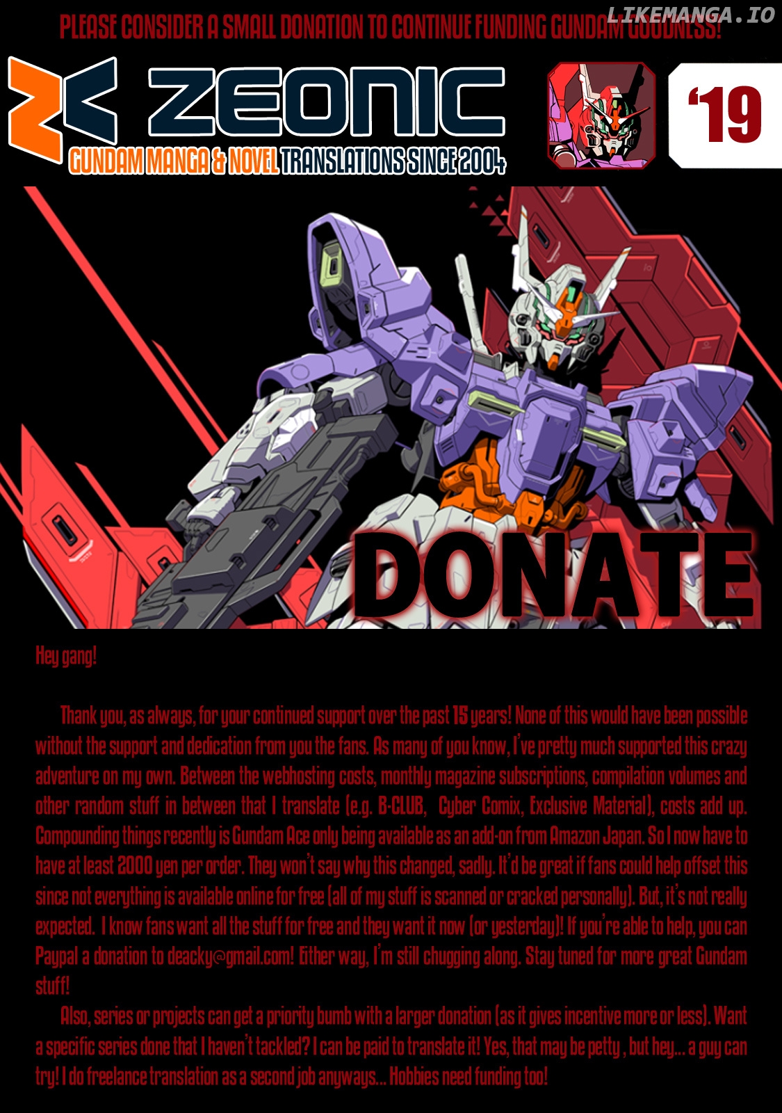 Mobile Suit Gundam F90 chapter 3 - page 1