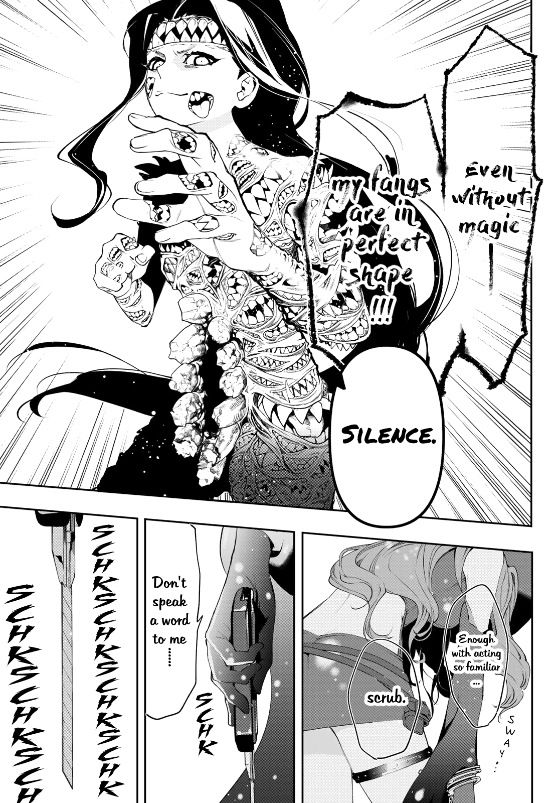 Shin Honkaku Mahou Shoujo Risuka chapter 13 - page 8
