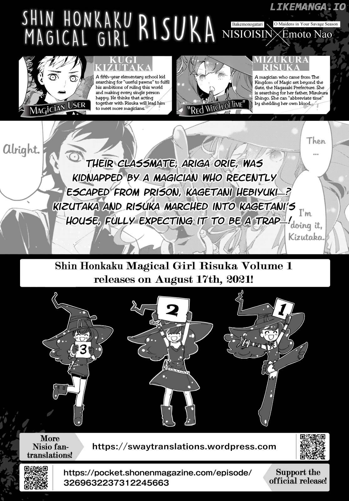 Shin Honkaku Mahou Shoujo Risuka chapter 5 - page 1