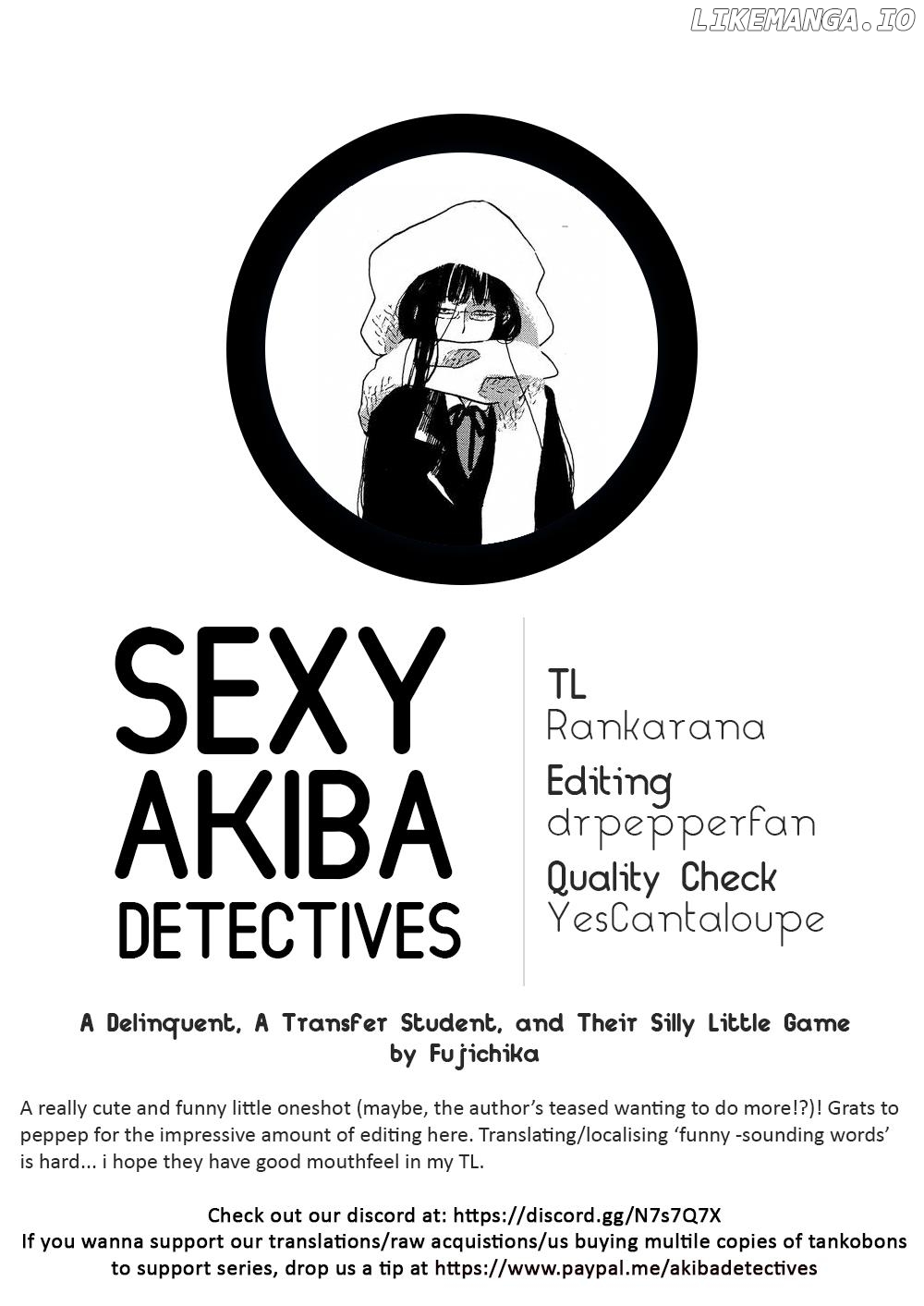 A Sukeban, A Transfer Student, And Their Silly Little Game chapter 1 - page 9