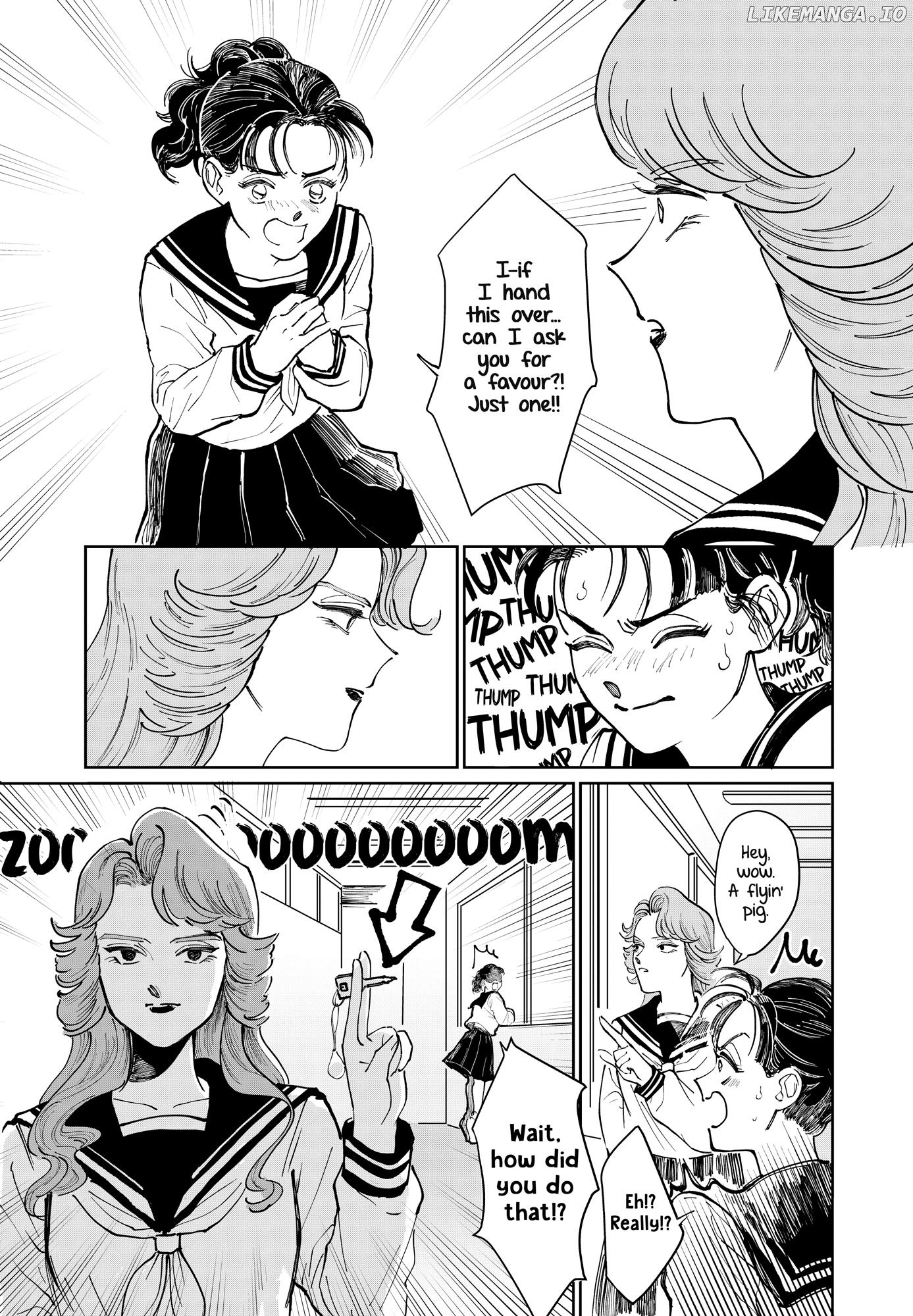 A Sukeban, A Transfer Student, And Their Silly Little Game chapter 2 - page 3