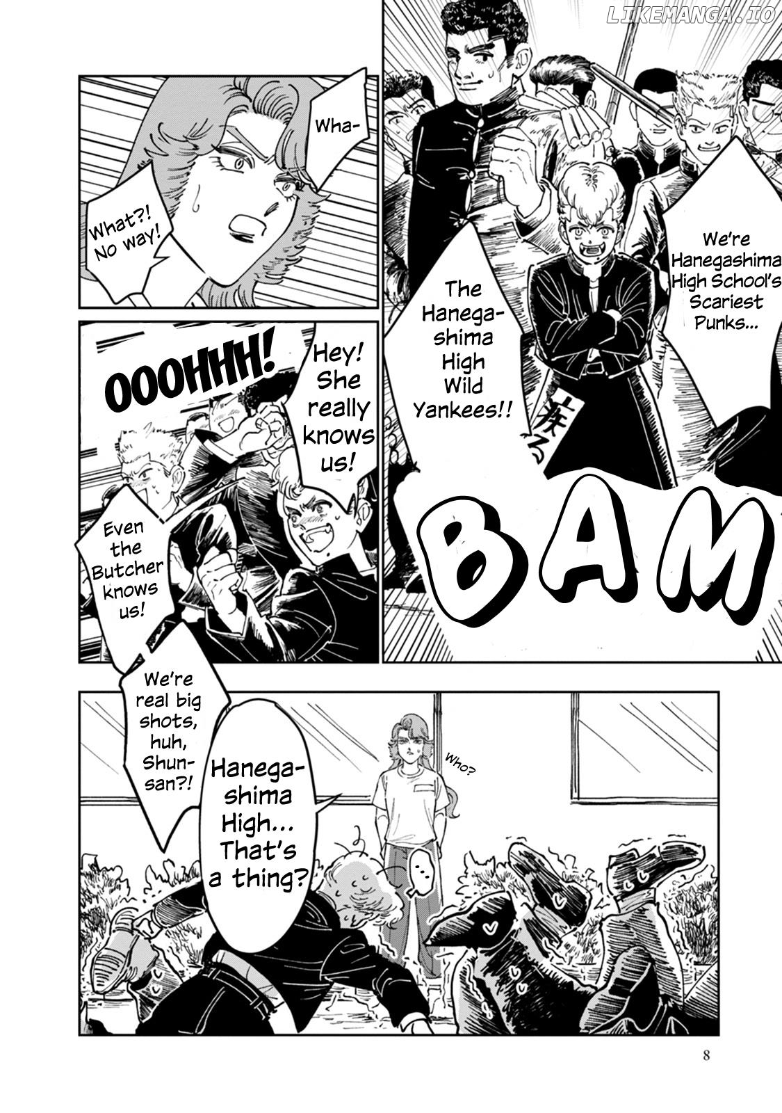 A Sukeban, A Transfer Student, And Their Silly Little Game chapter 5 - page 8