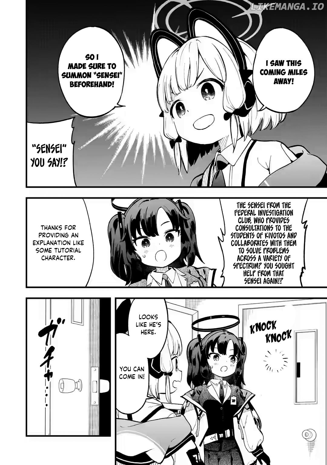 Blue Archive: The Adventure Of Game Development Department chapter 1 - page 15