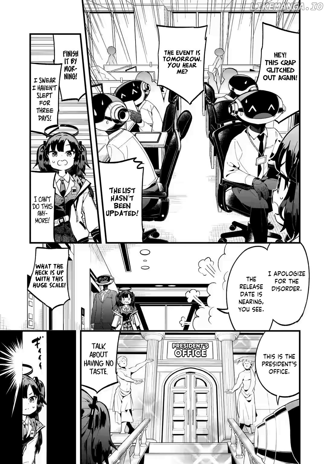 Blue Archive: The Adventure Of Game Development Department chapter 1 - page 28
