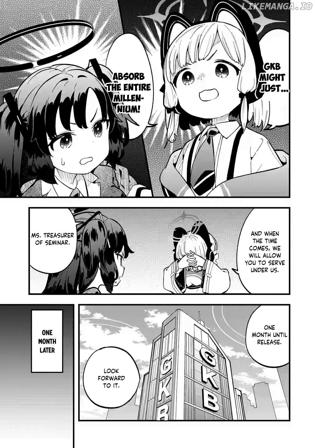 Blue Archive: The Adventure Of Game Development Department chapter 1 - page 32