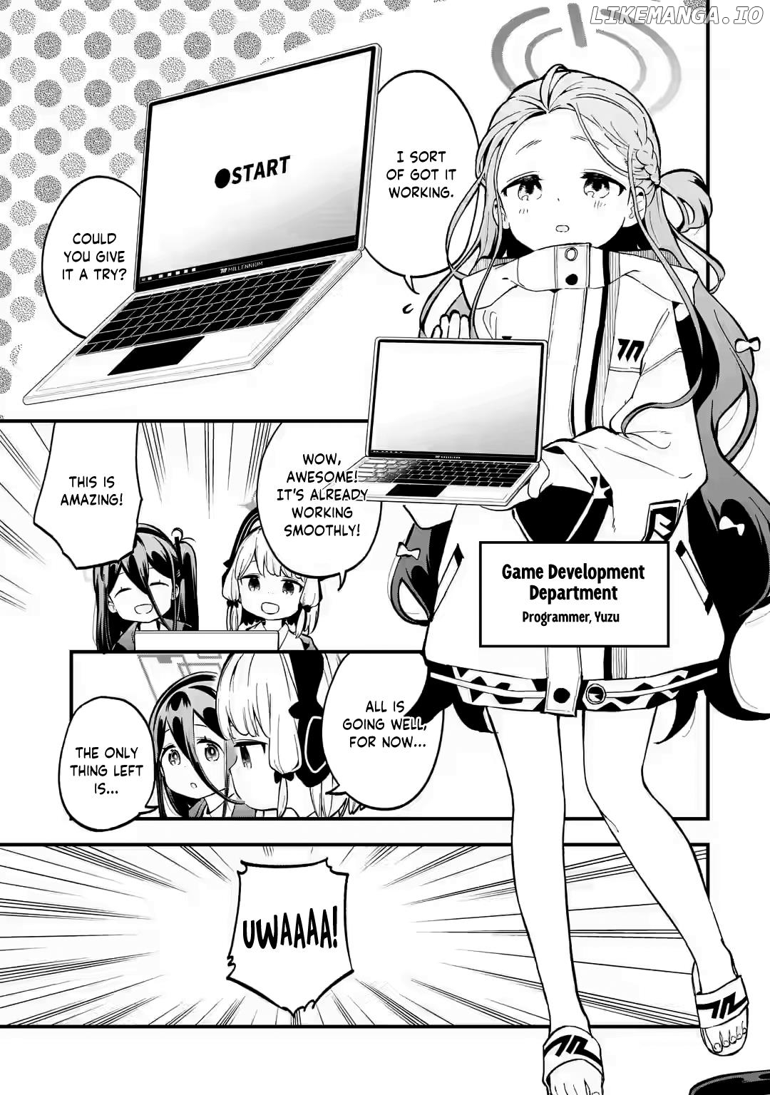 Blue Archive: The Adventure Of Game Development Department chapter 1 - page 6
