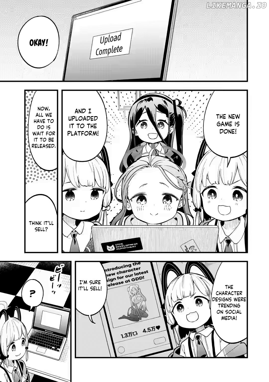 Blue Archive: The Adventure Of Game Development Department chapter 2 - page 17