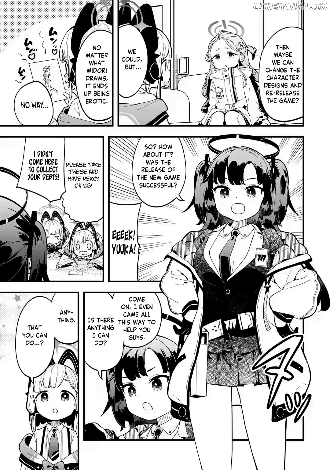Blue Archive: The Adventure Of Game Development Department chapter 2 - page 19
