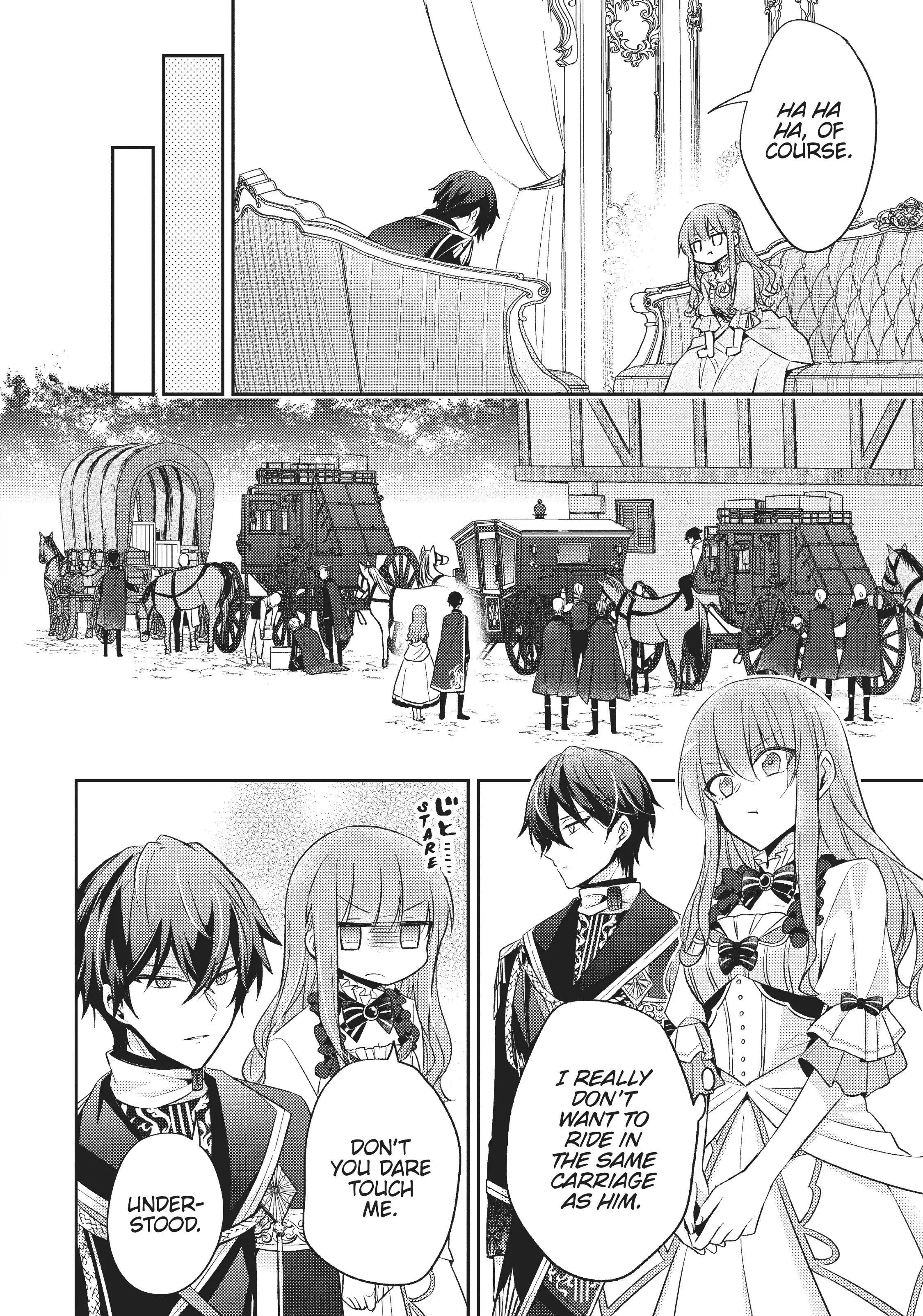 Loop 7-kaime no Akuyaku Reijou wa, Moto Tekikoku de Juukimama na Hanayome Seikatsu o Mankitsu Suru Chapter 2 - page 16