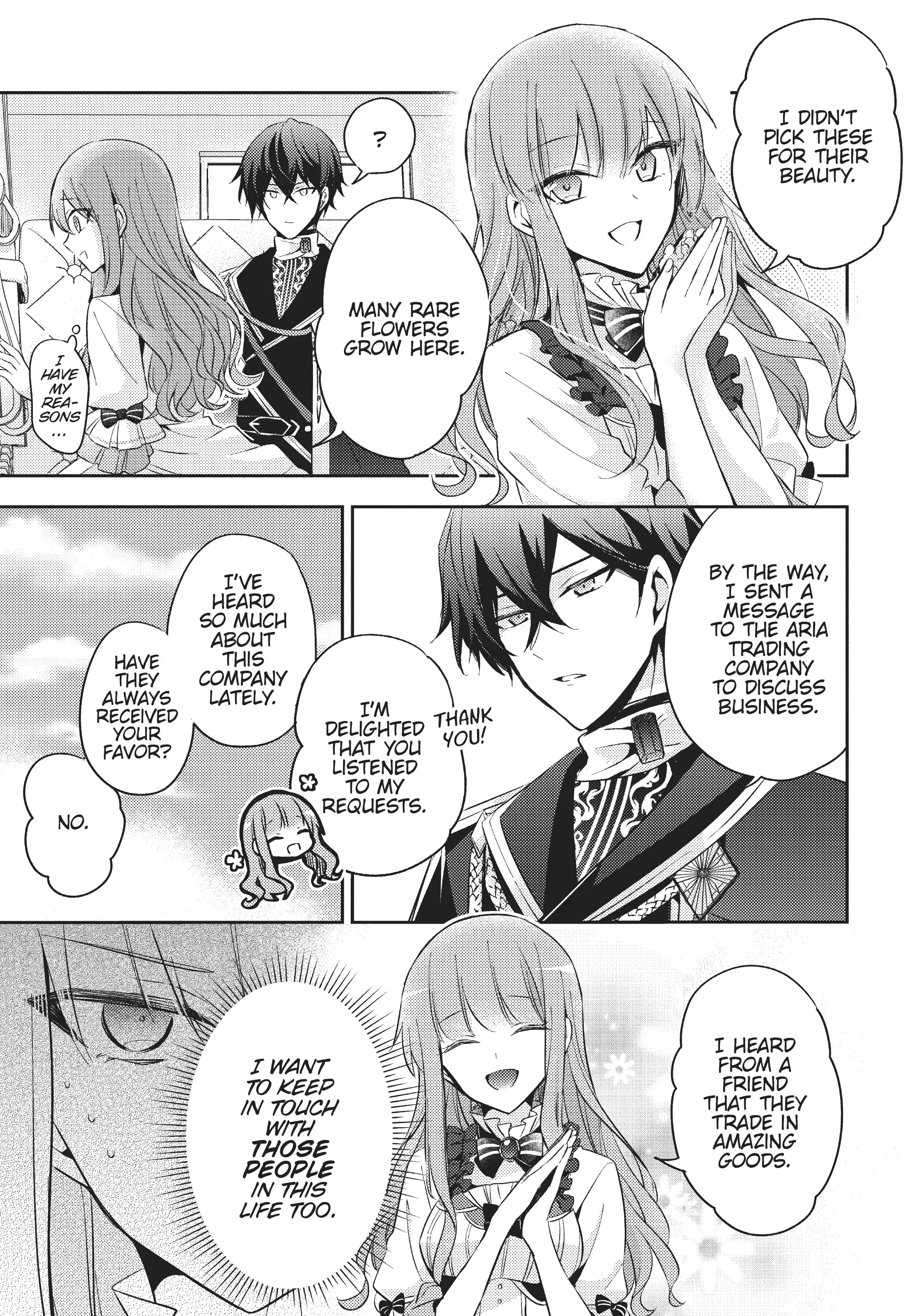 Loop 7-kaime no Akuyaku Reijou wa, Moto Tekikoku de Juukimama na Hanayome Seikatsu o Mankitsu Suru Chapter 2 - page 21