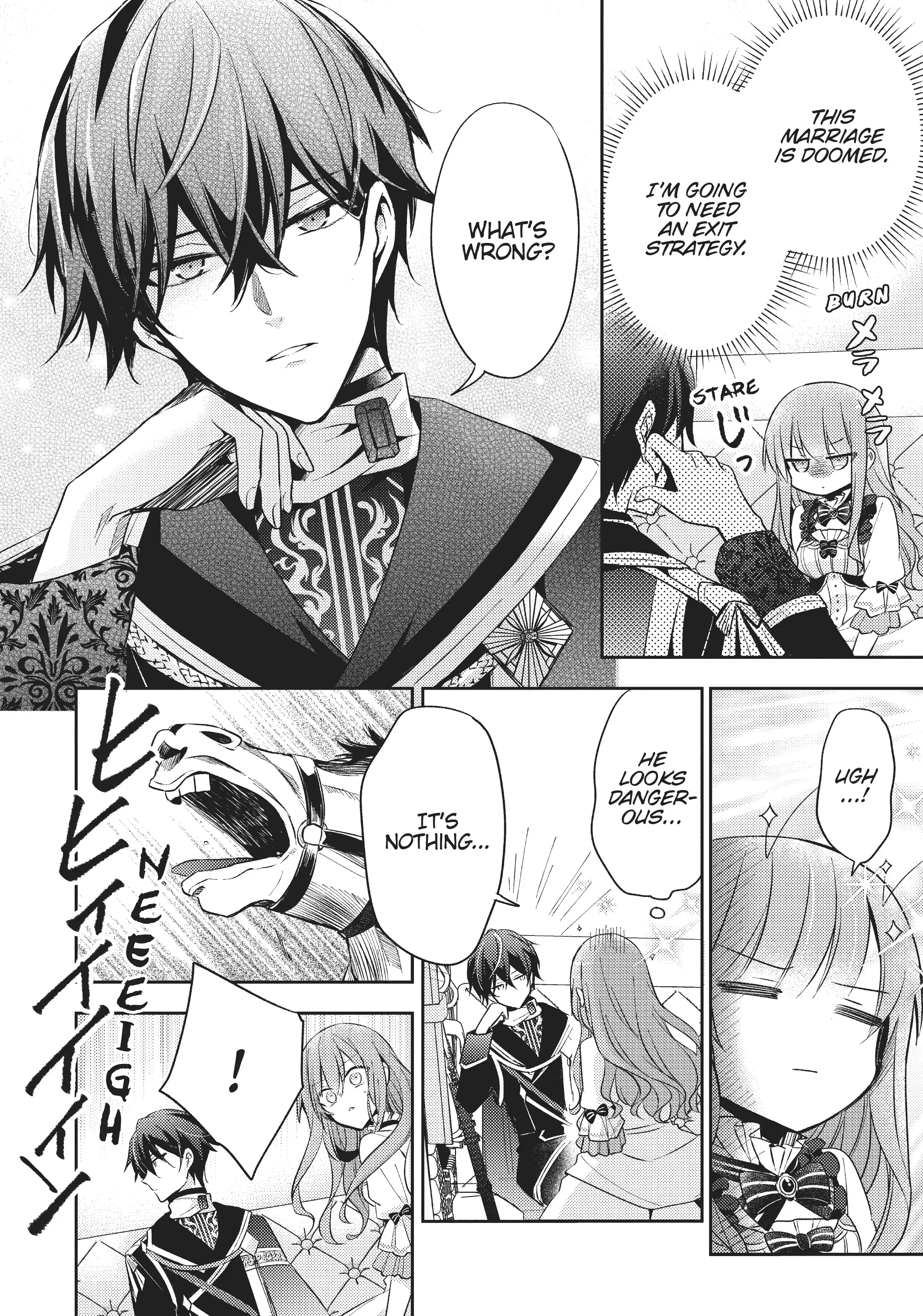Loop 7-kaime no Akuyaku Reijou wa, Moto Tekikoku de Juukimama na Hanayome Seikatsu o Mankitsu Suru Chapter 2 - page 22