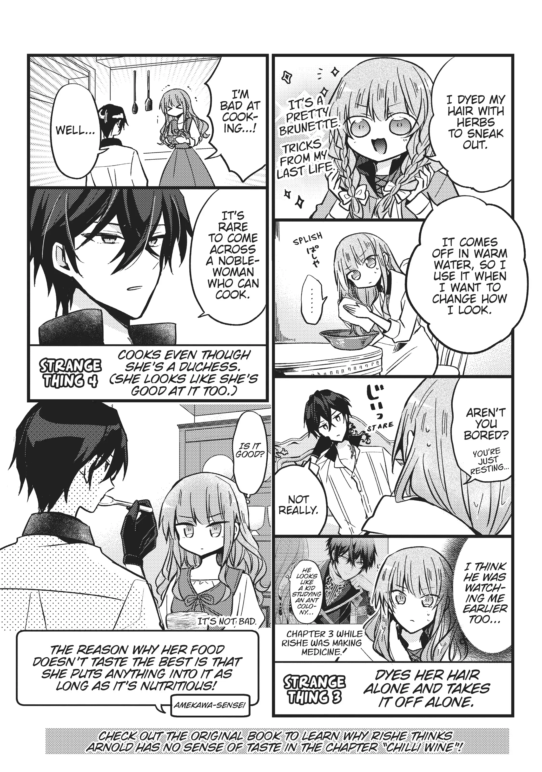 Loop 7-kaime no Akuyaku Reijou wa, Moto Tekikoku de Juukimama na Hanayome Seikatsu o Mankitsu Suru Chapter 10.5 - page 10