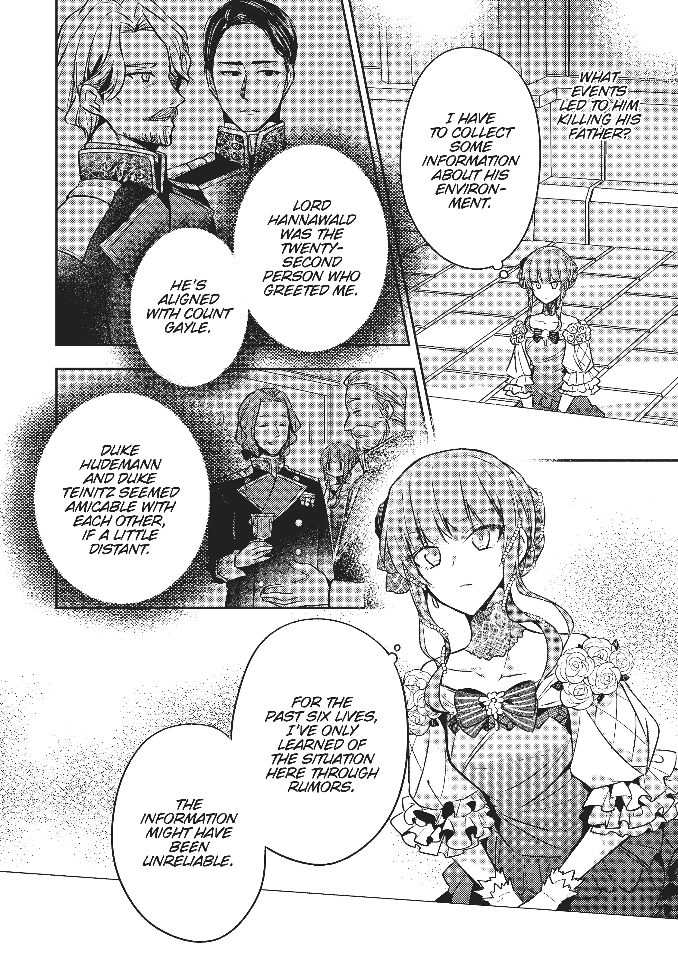 Loop 7-kaime no Akuyaku Reijou wa, Moto Tekikoku de Juukimama na Hanayome Seikatsu o Mankitsu Suru Chapter 6 - page 5