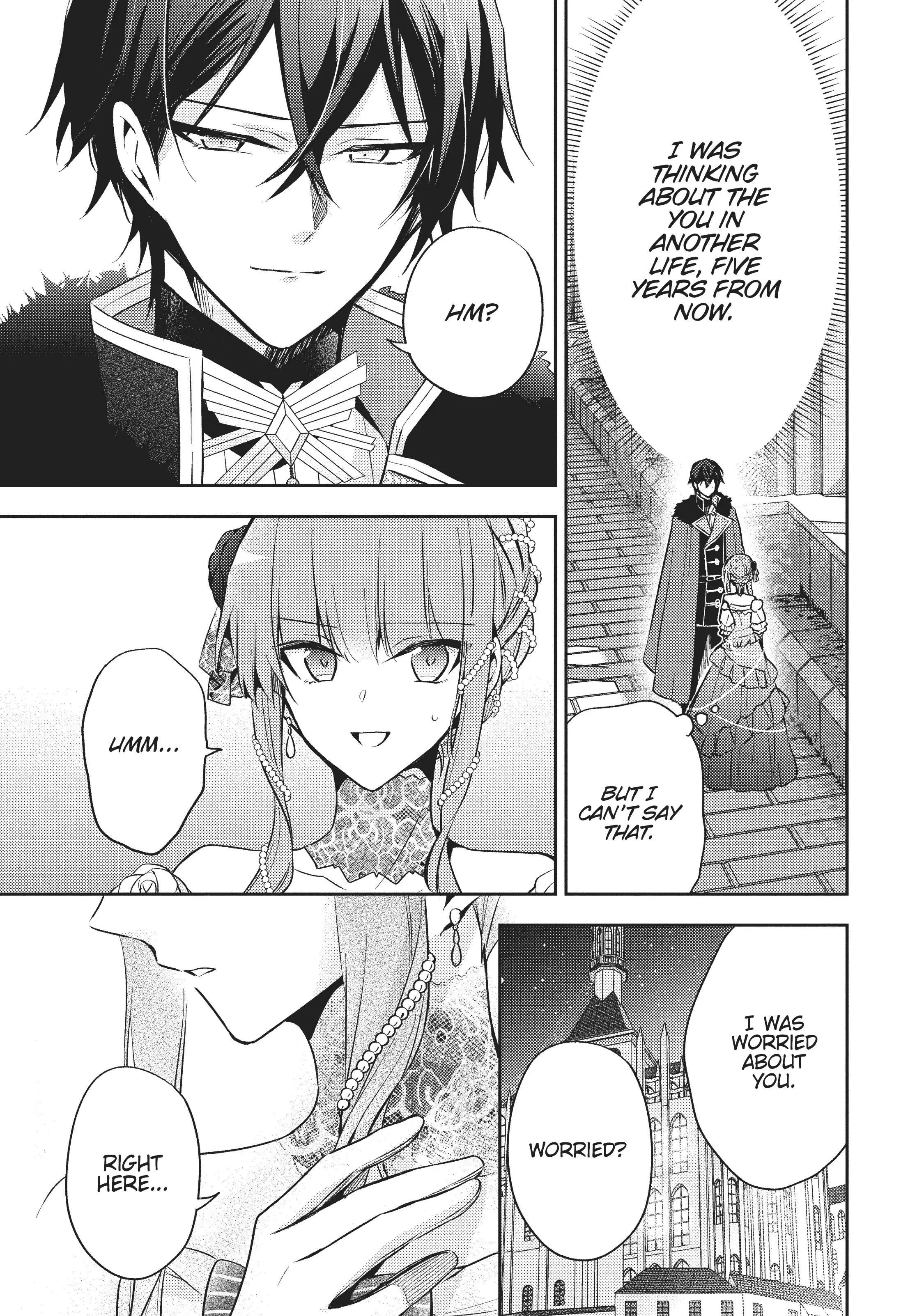 Loop 7-kaime no Akuyaku Reijou wa, Moto Tekikoku de Juukimama na Hanayome Seikatsu o Mankitsu Suru Chapter 6 - page 8