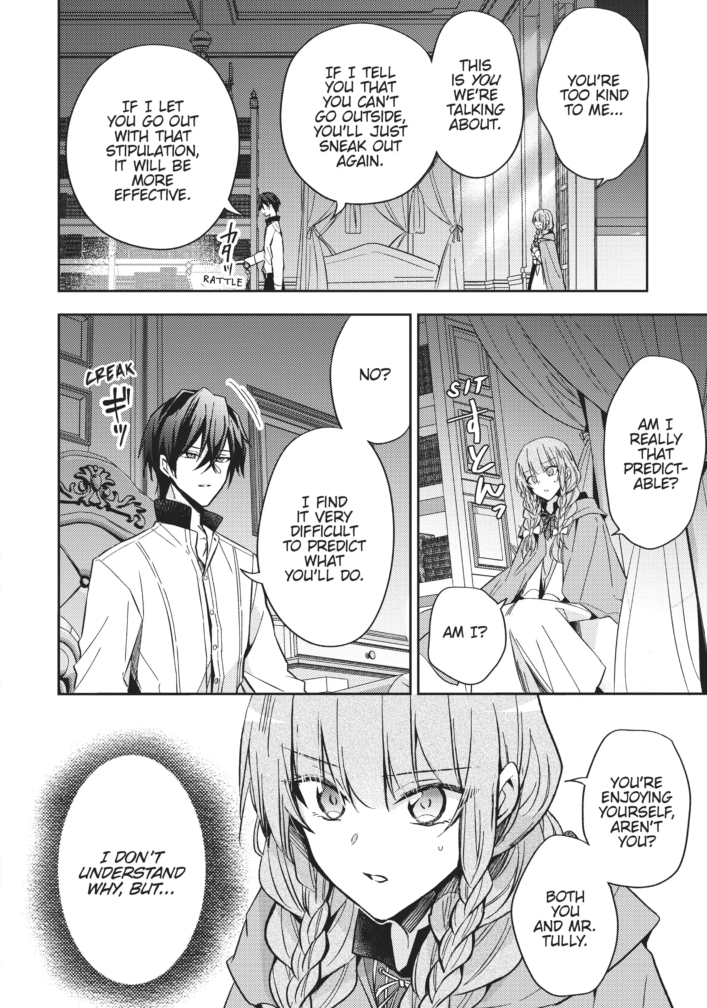 Loop 7-kaime no Akuyaku Reijou wa, Moto Tekikoku de Juukimama na Hanayome Seikatsu o Mankitsu Suru Chapter 8 - page 30