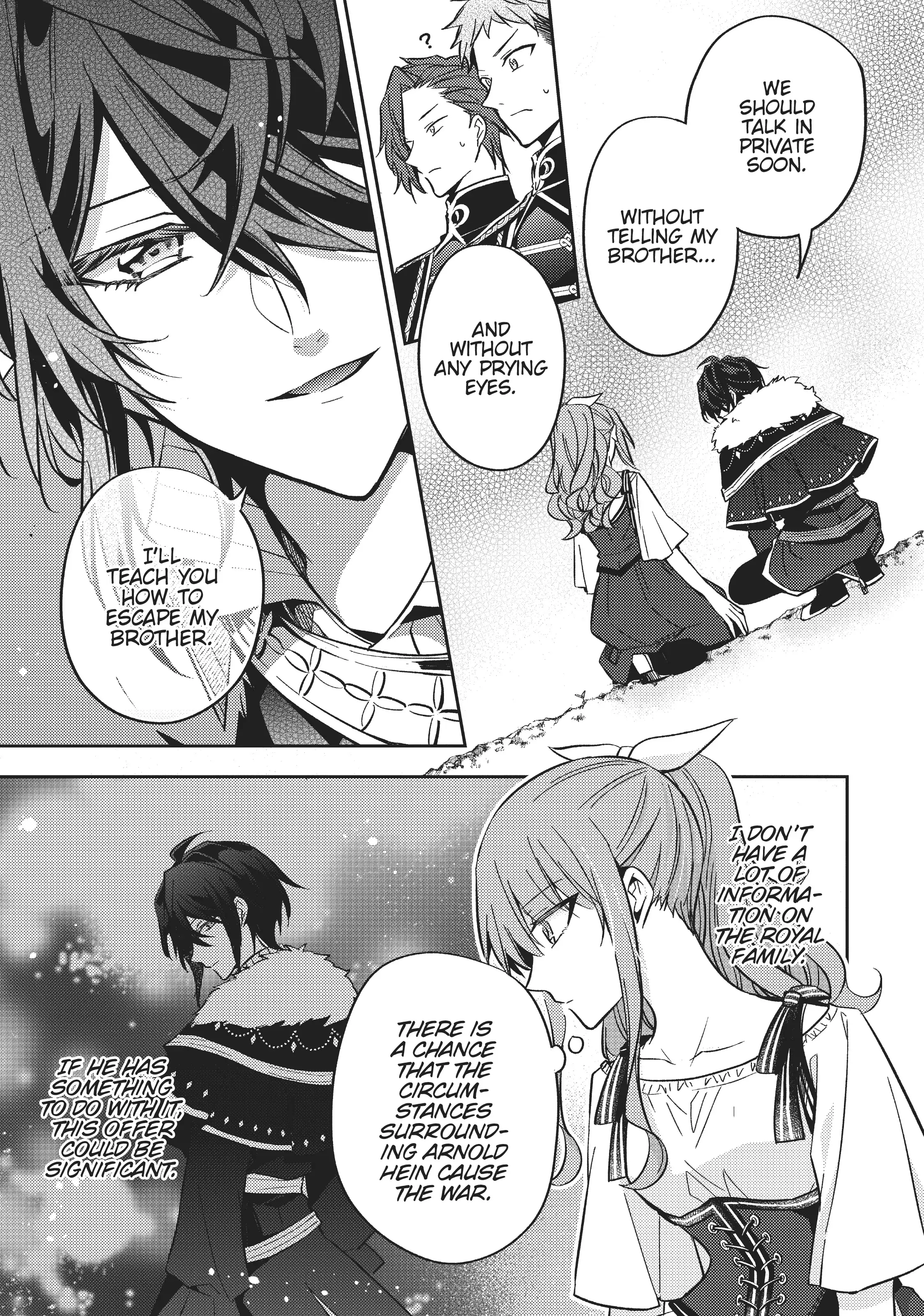 Loop 7-kaime no Akuyaku Reijou wa, Moto Tekikoku de Juukimama na Hanayome Seikatsu o Mankitsu Suru Chapter 9 - page 19