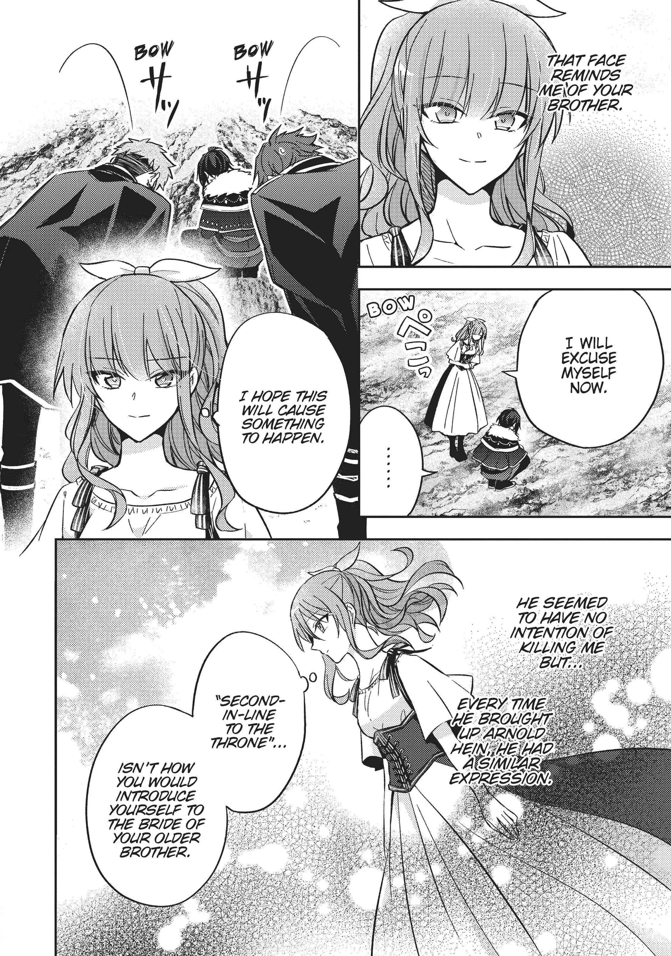Loop 7-kaime no Akuyaku Reijou wa, Moto Tekikoku de Juukimama na Hanayome Seikatsu o Mankitsu Suru Chapter 9 - page 22