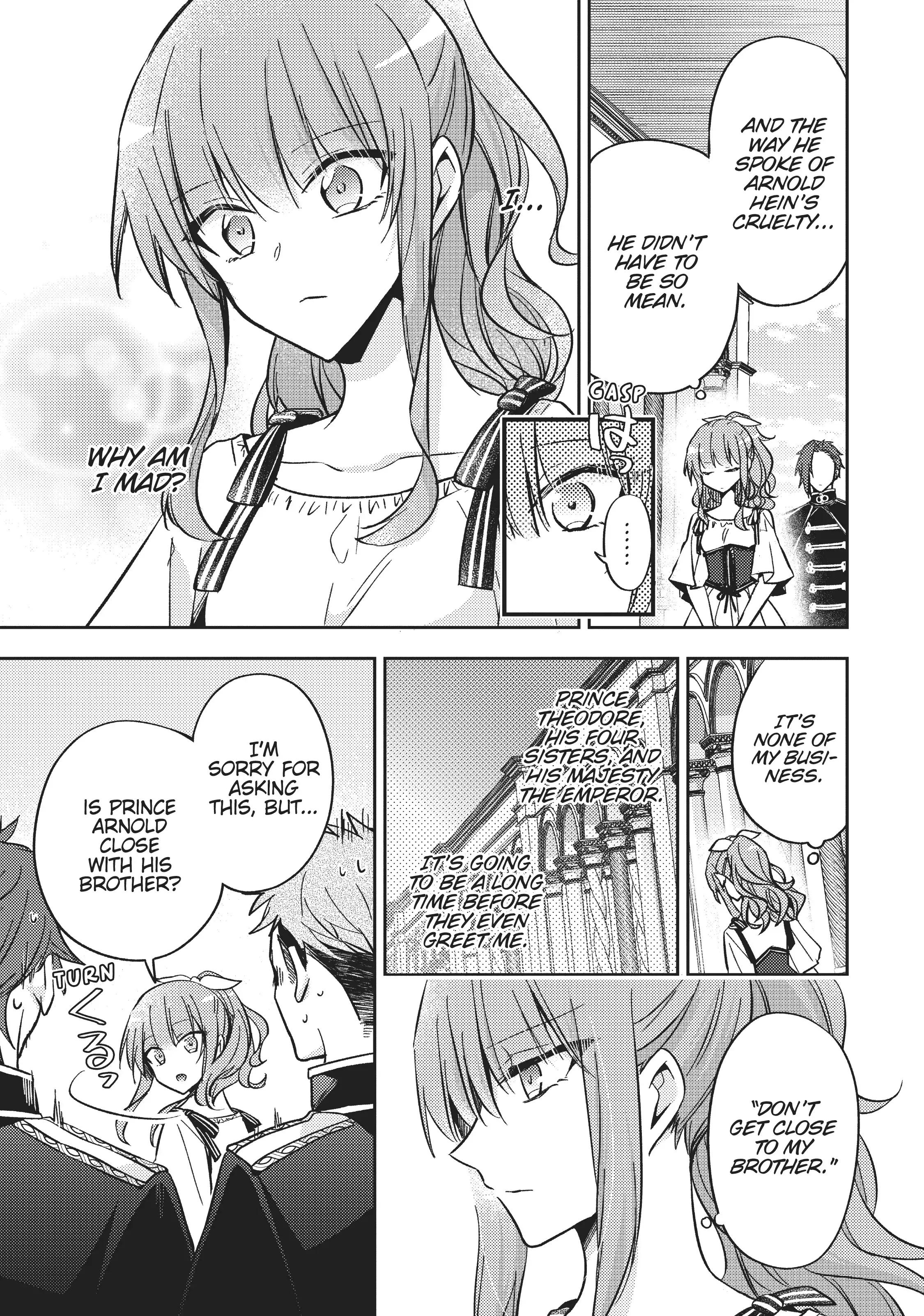 Loop 7-kaime no Akuyaku Reijou wa, Moto Tekikoku de Juukimama na Hanayome Seikatsu o Mankitsu Suru Chapter 9 - page 23