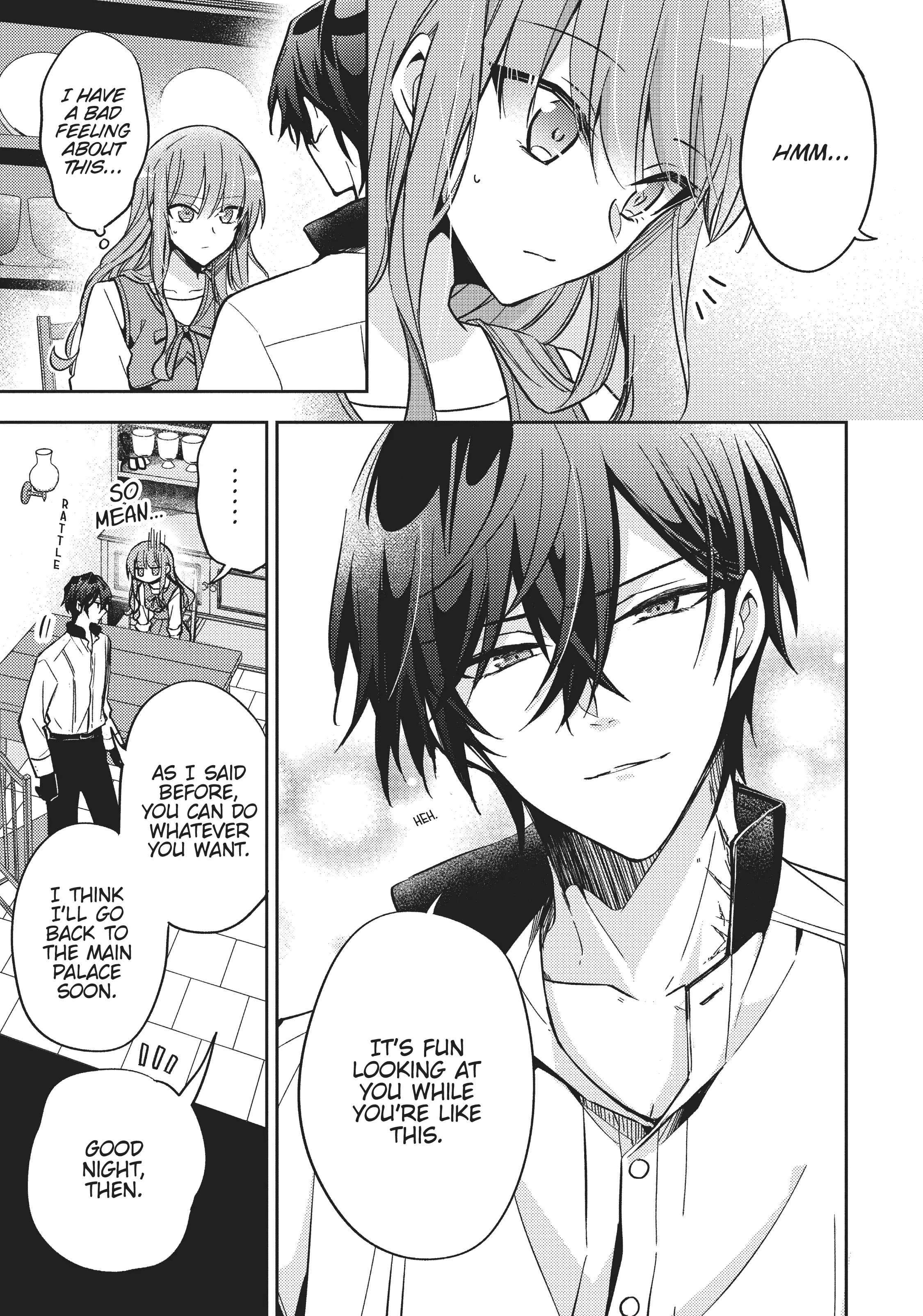 Loop 7-kaime no Akuyaku Reijou wa, Moto Tekikoku de Juukimama na Hanayome Seikatsu o Mankitsu Suru Chapter 9 - page 9