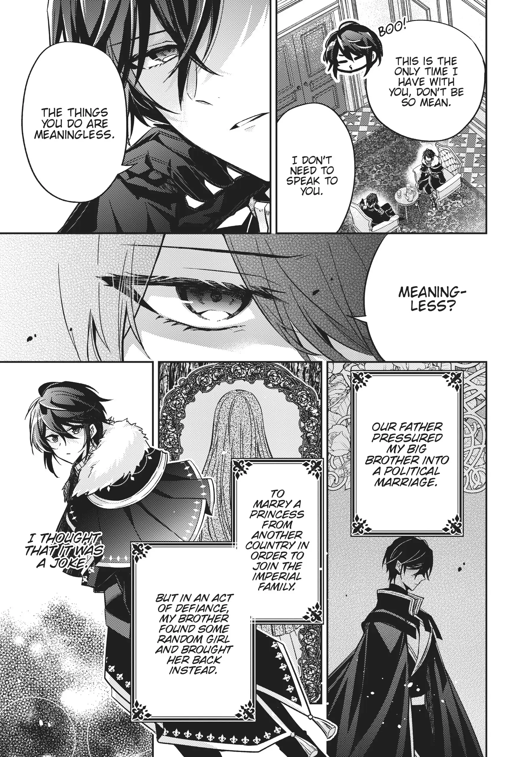 Loop 7-kaime no Akuyaku Reijou wa, Moto Tekikoku de Juukimama na Hanayome Seikatsu o Mankitsu Suru Chapter 14 - page 3