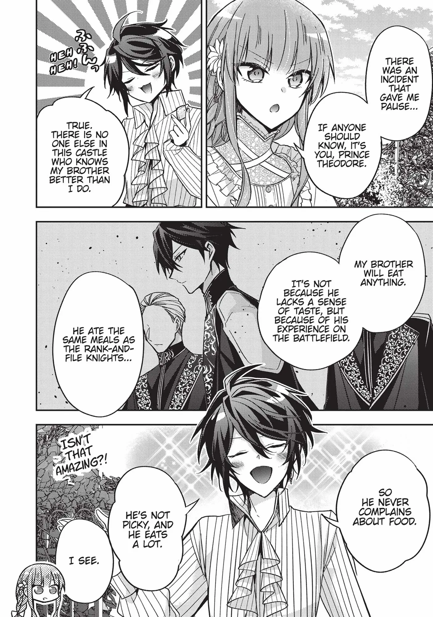 Loop 7-kaime no Akuyaku Reijou wa, Moto Tekikoku de Juukimama na Hanayome Seikatsu o Mankitsu Suru Chapter 21.5 - page 2