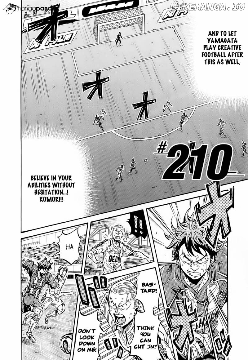 Giant Killing chapter 210 - page 3