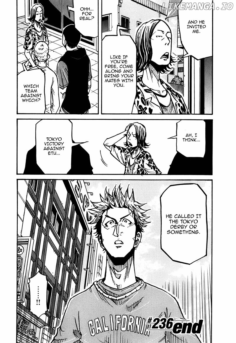 Giant Killing chapter 236 - page 21