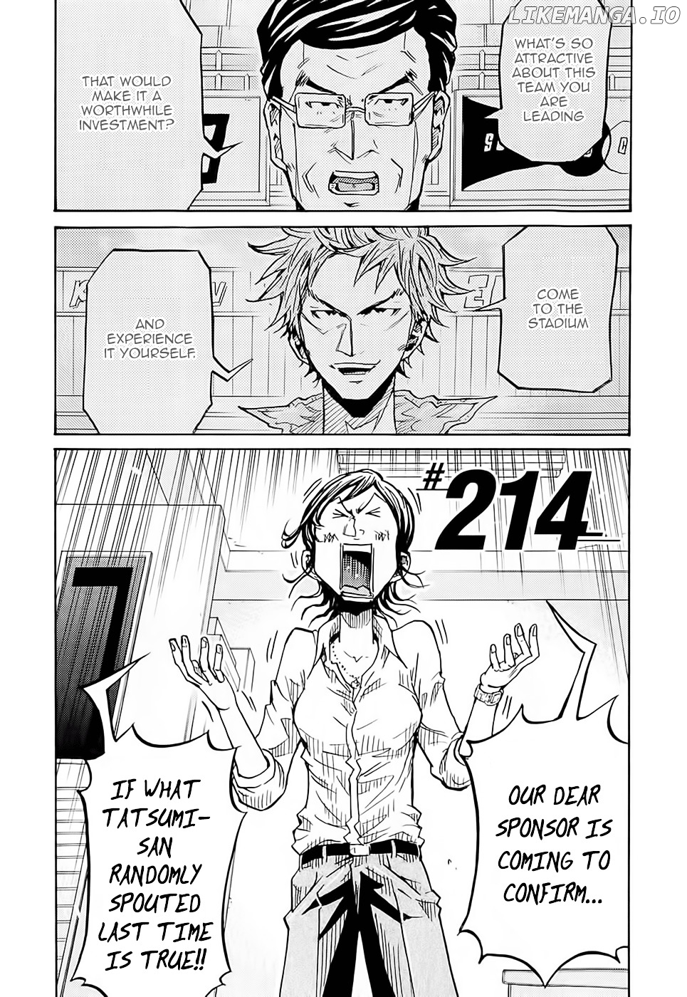 Giant Killing chapter 214 - page 3