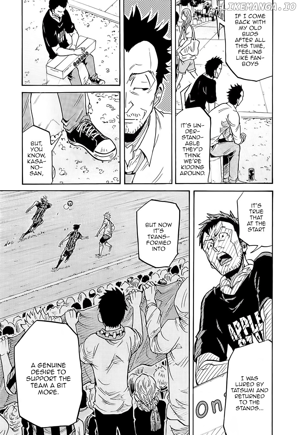 Giant Killing chapter 214 - page 8