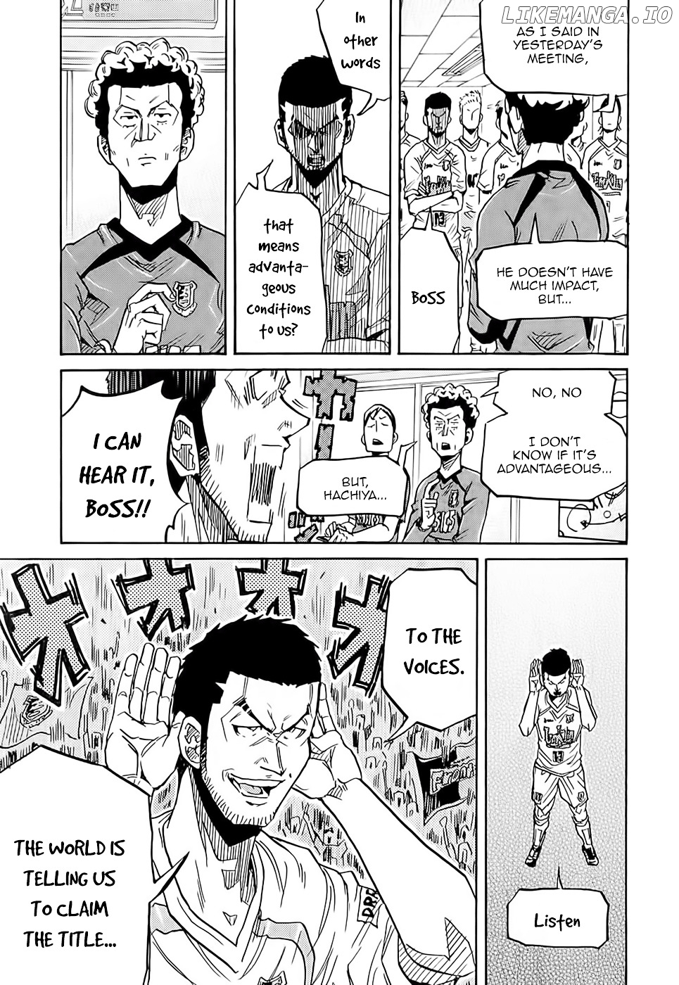 Giant Killing Chapter 215 - page 4