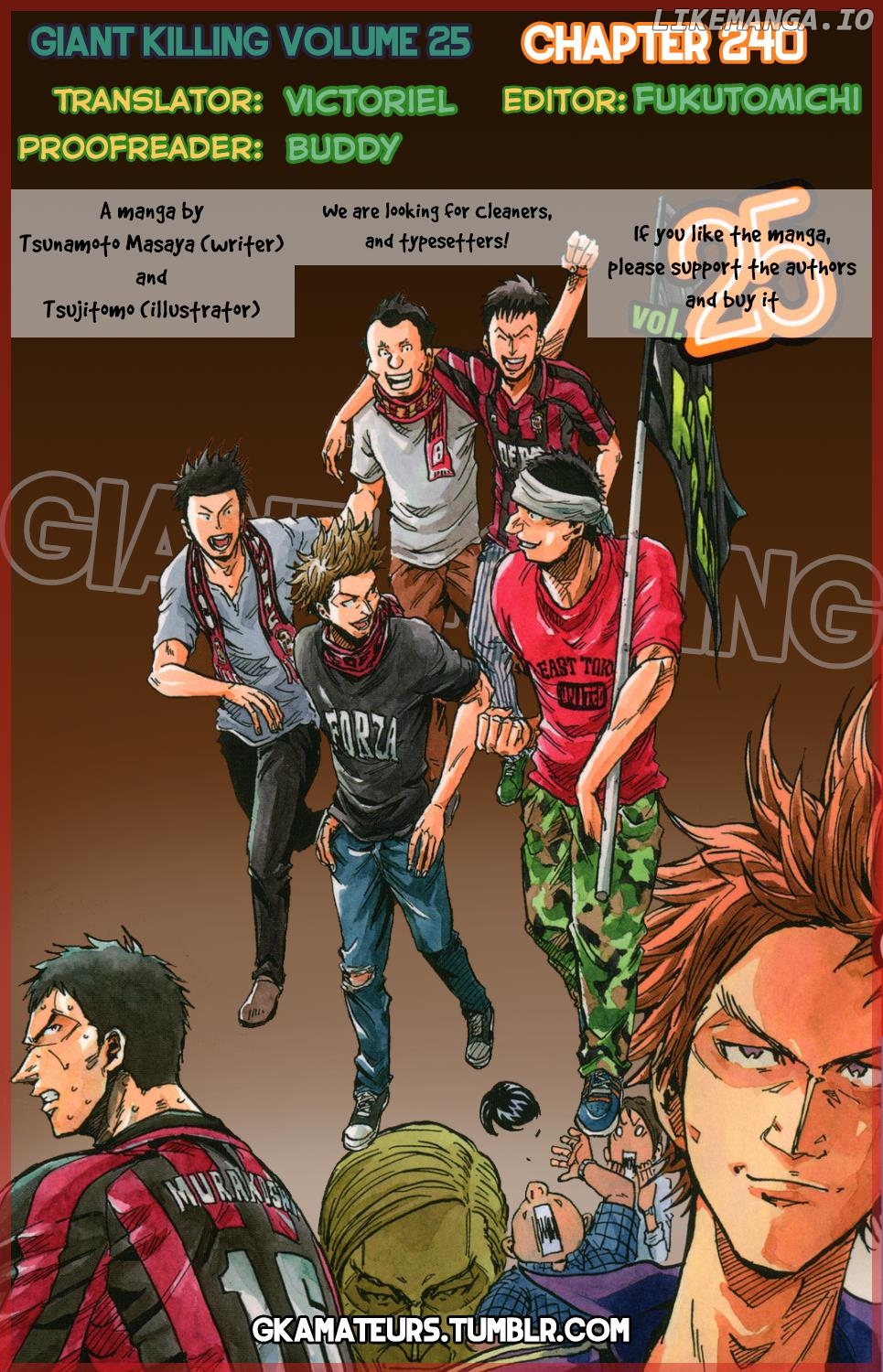 Giant Killing chapter 240 - page 1