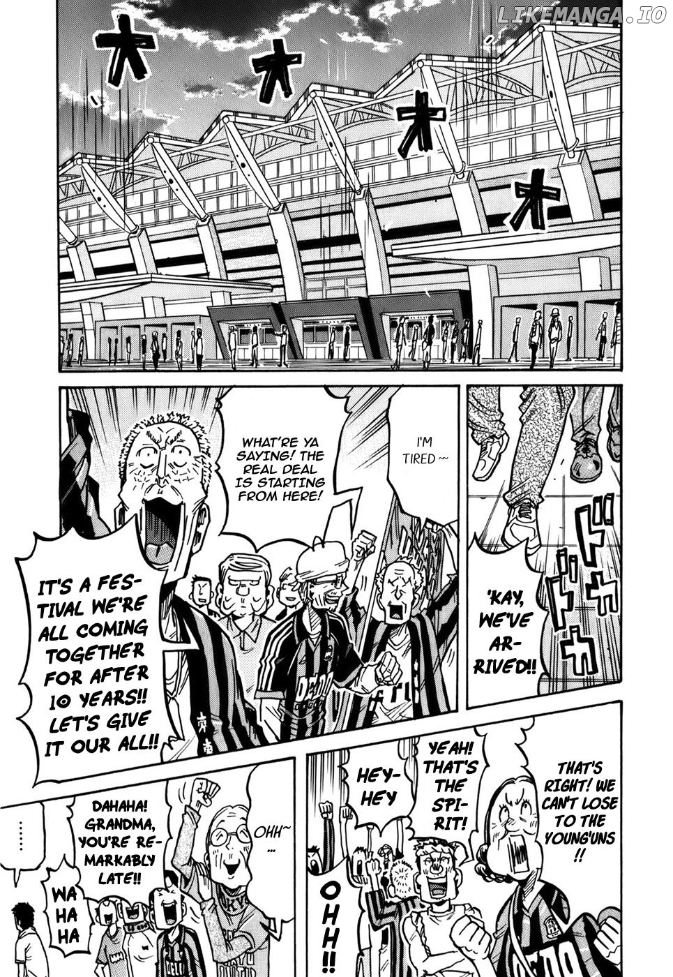 Giant Killing chapter 244 - page 4