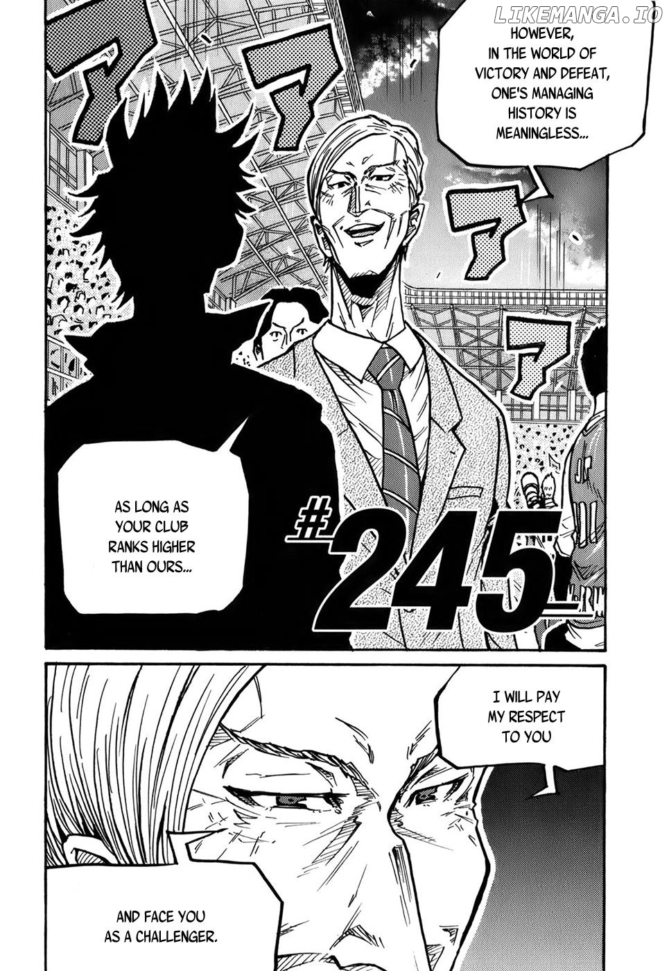 Giant Killing Chapter 245 - page 3