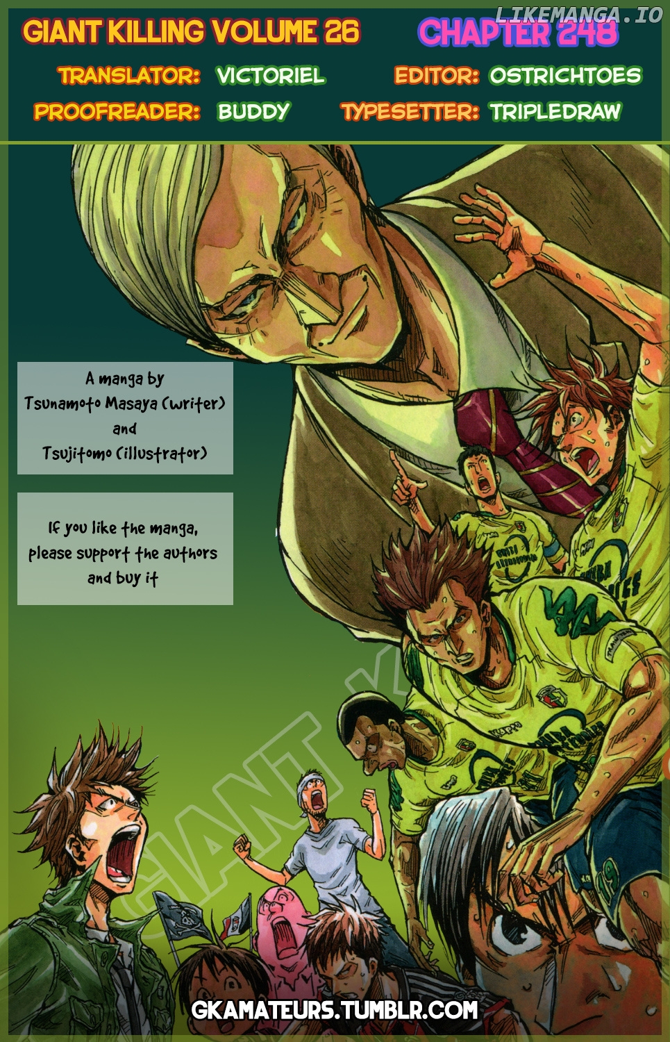 Giant Killing chapter 248 - page 2
