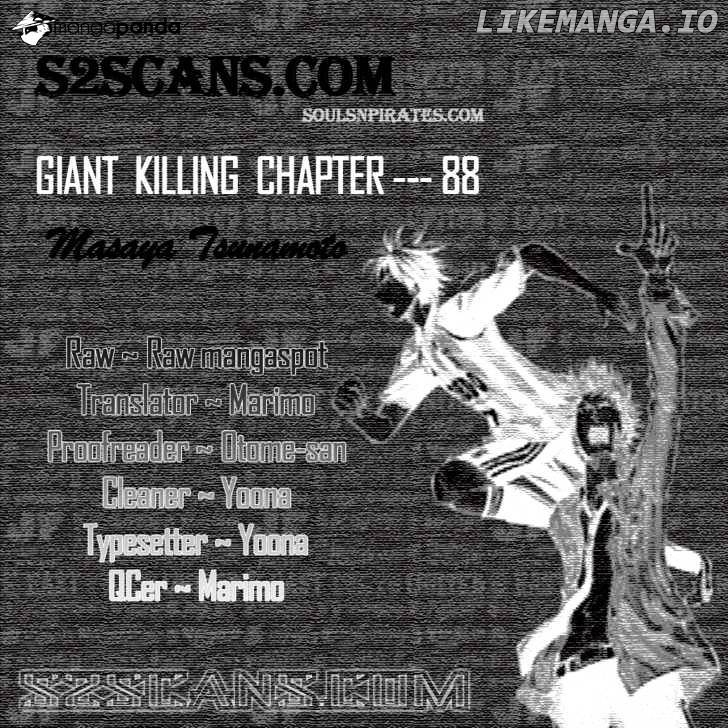 Giant Killing chapter 88 - page 1